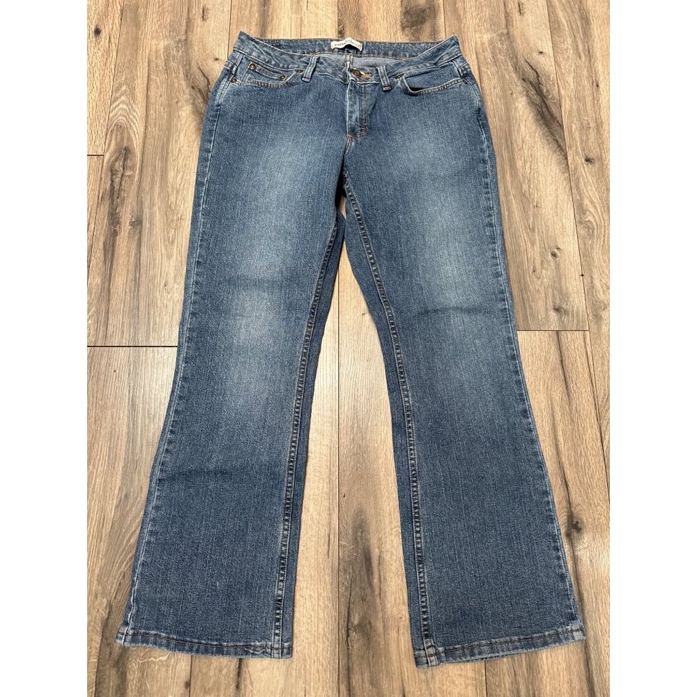 Riders By Lee Womens Boot Cut Jeans Size 10P Medium Wash Denim